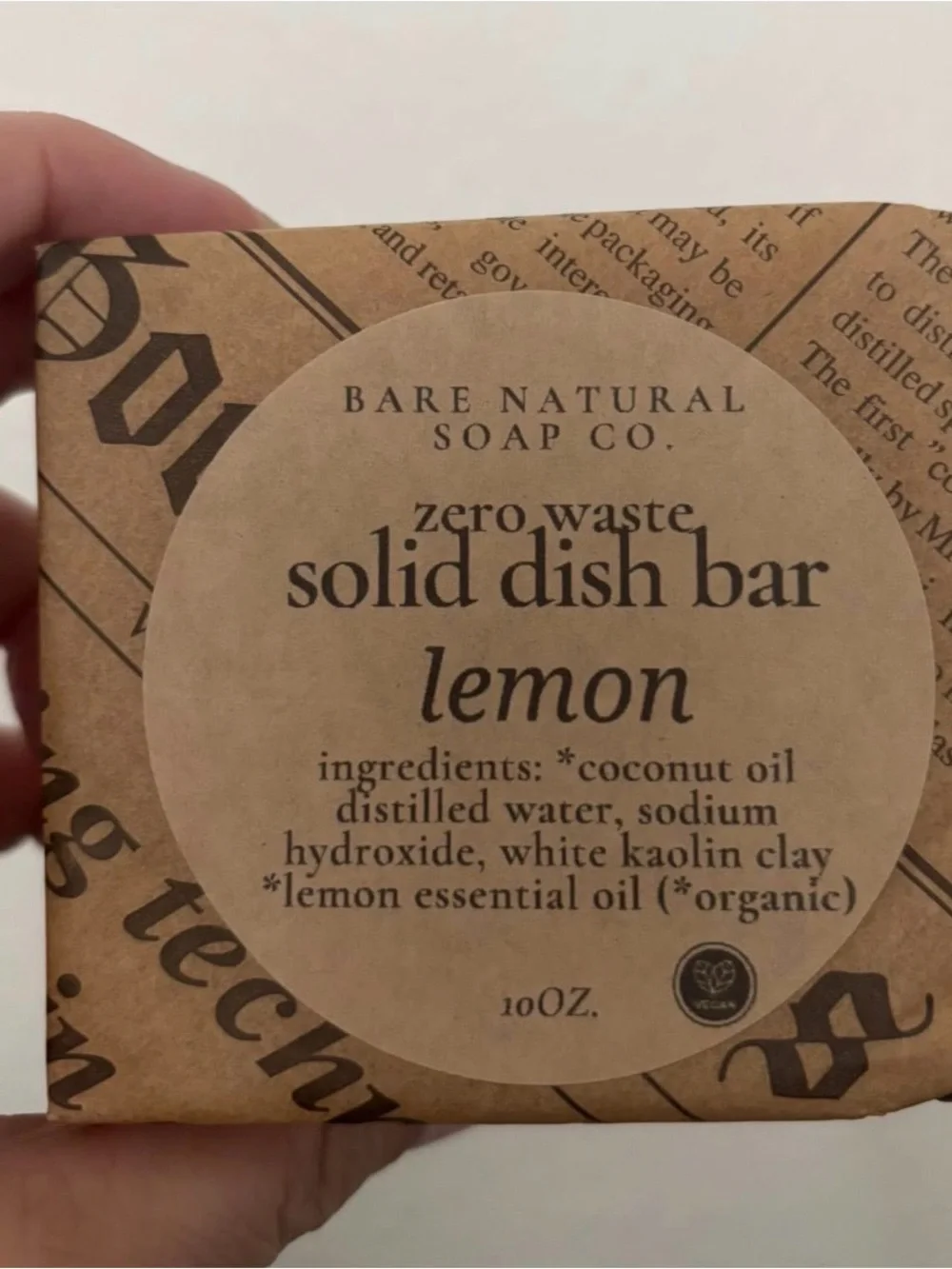 Kitchen Soap Bar Handmade Lemon Scented NEW ITEM Saves $ Final Sale